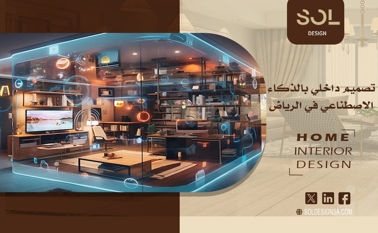 تصميم داخلي بالذكاء الاصطناعي في الرياض