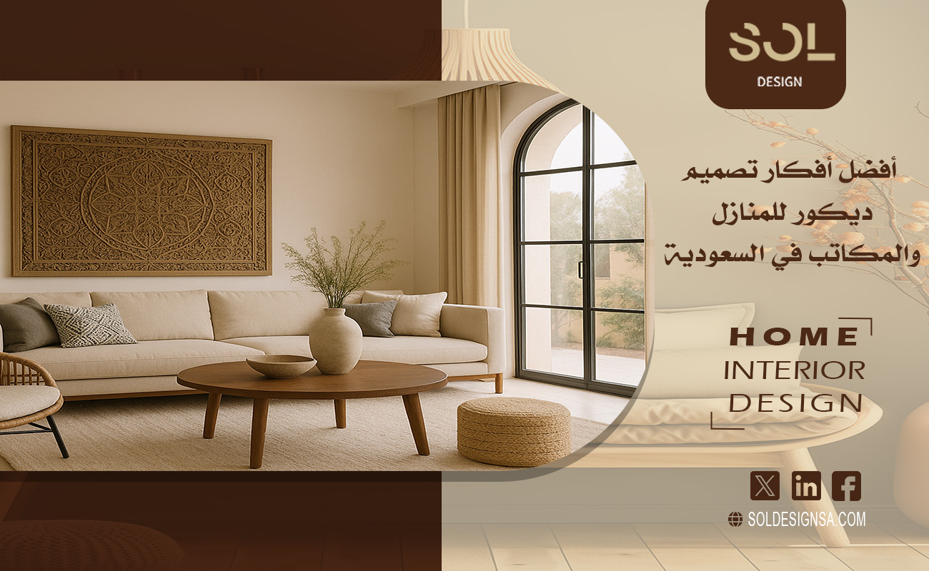 أفضل أفكار تصميم ديكور للمنازل والمكاتب في السعودية