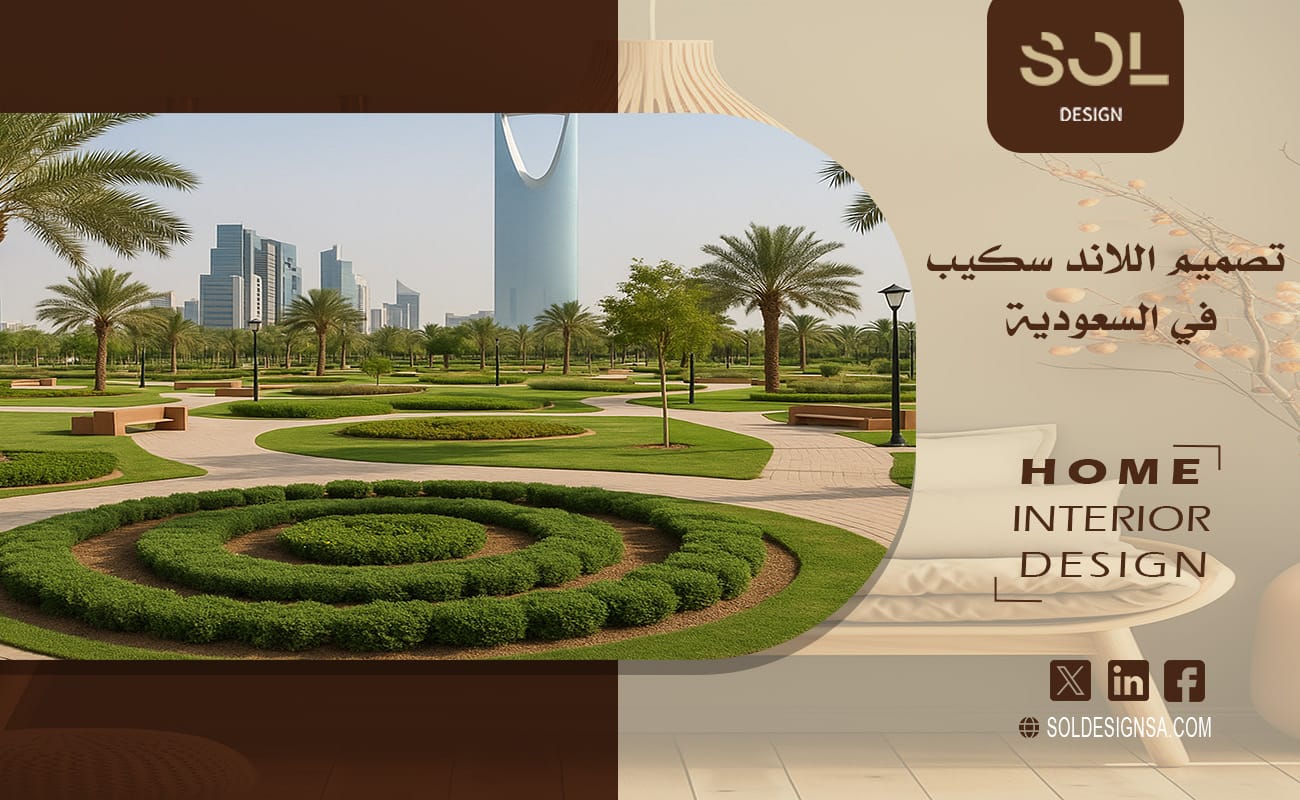 تصميم اللاند سكيب في السعودية