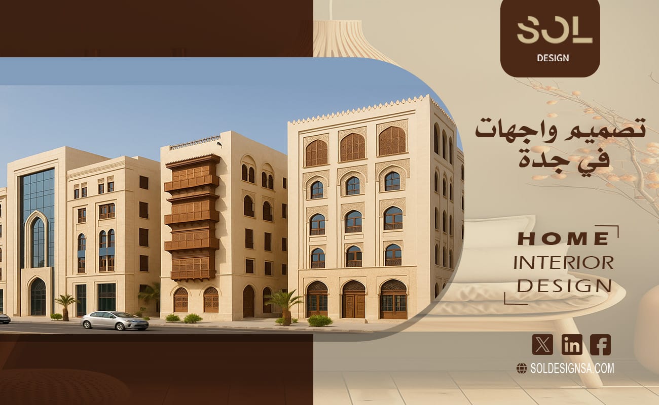 تصميم واجهات في جدة