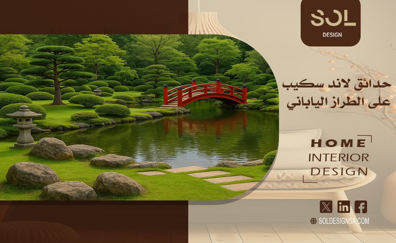 حدائق لاند سكيب على الطراز الياباني