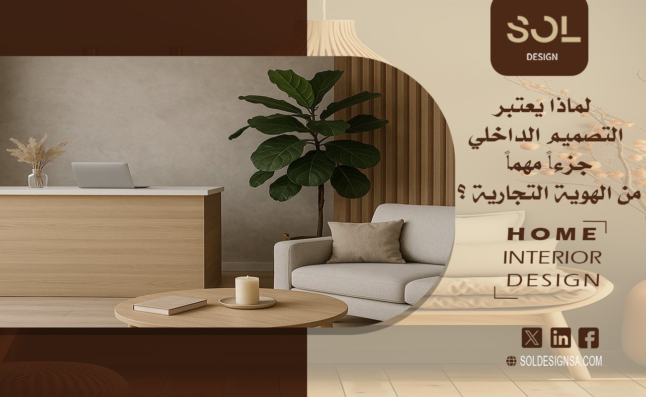 لماذا يعتبر التصميم الداخلي جزءاً مهماً من الهوية التجارية ؟