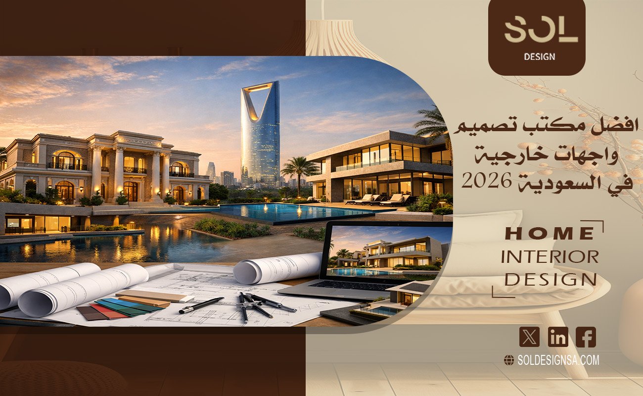 افضل مكتب تصميم واجهات خارجية في السعودية 2026
