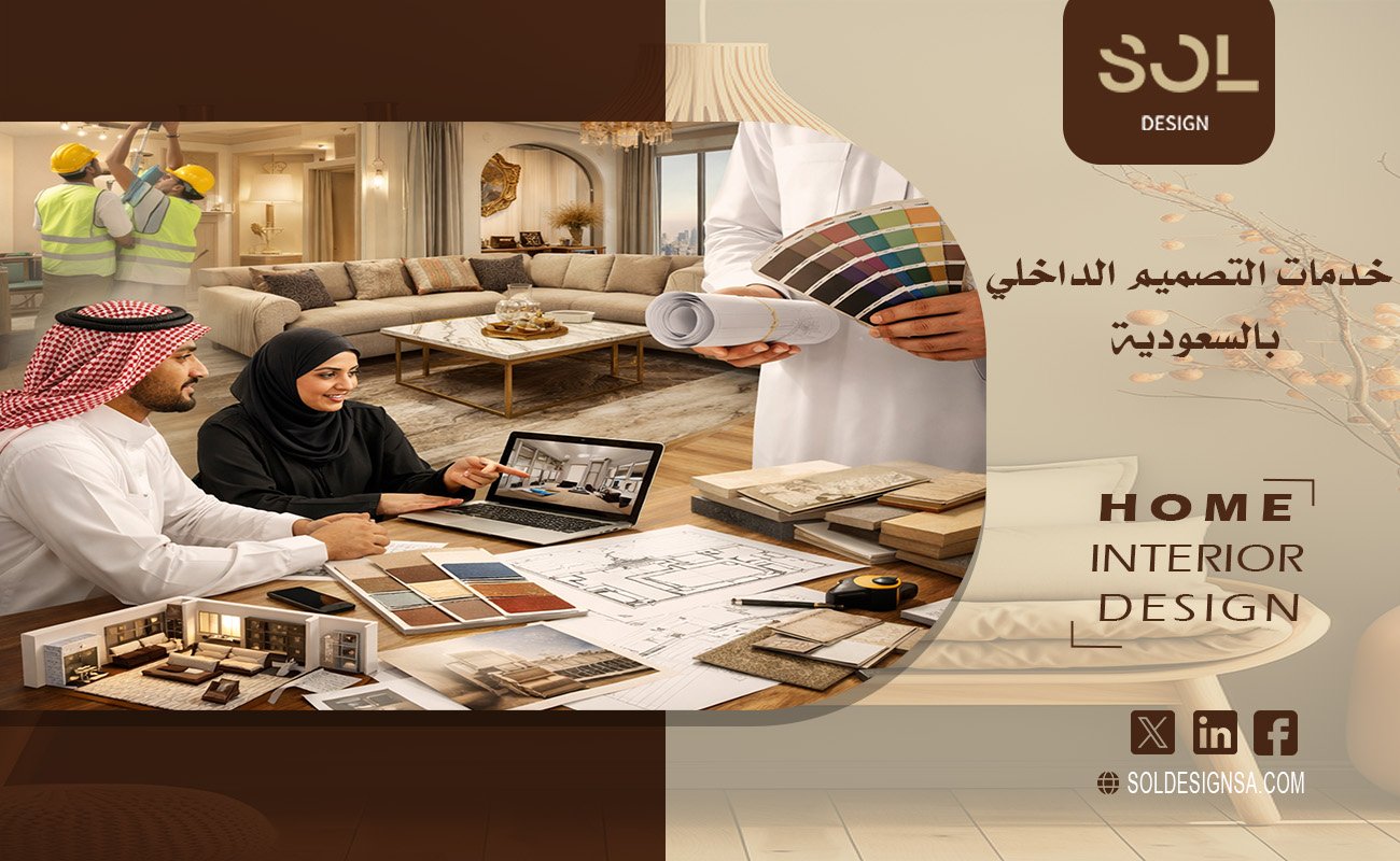خدمات التصميم الداخلي بالسعودية