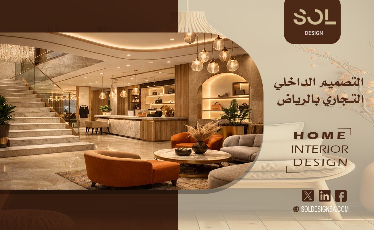 التصميم الداخلي التـجاري بالرياض