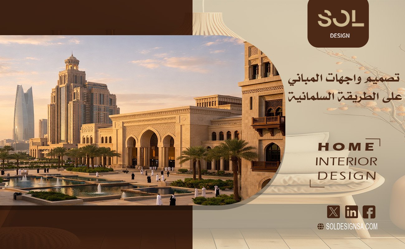 تصميم واجهات المباني على الطريقة السلمانية | هوية معمارية سعودية عصرية