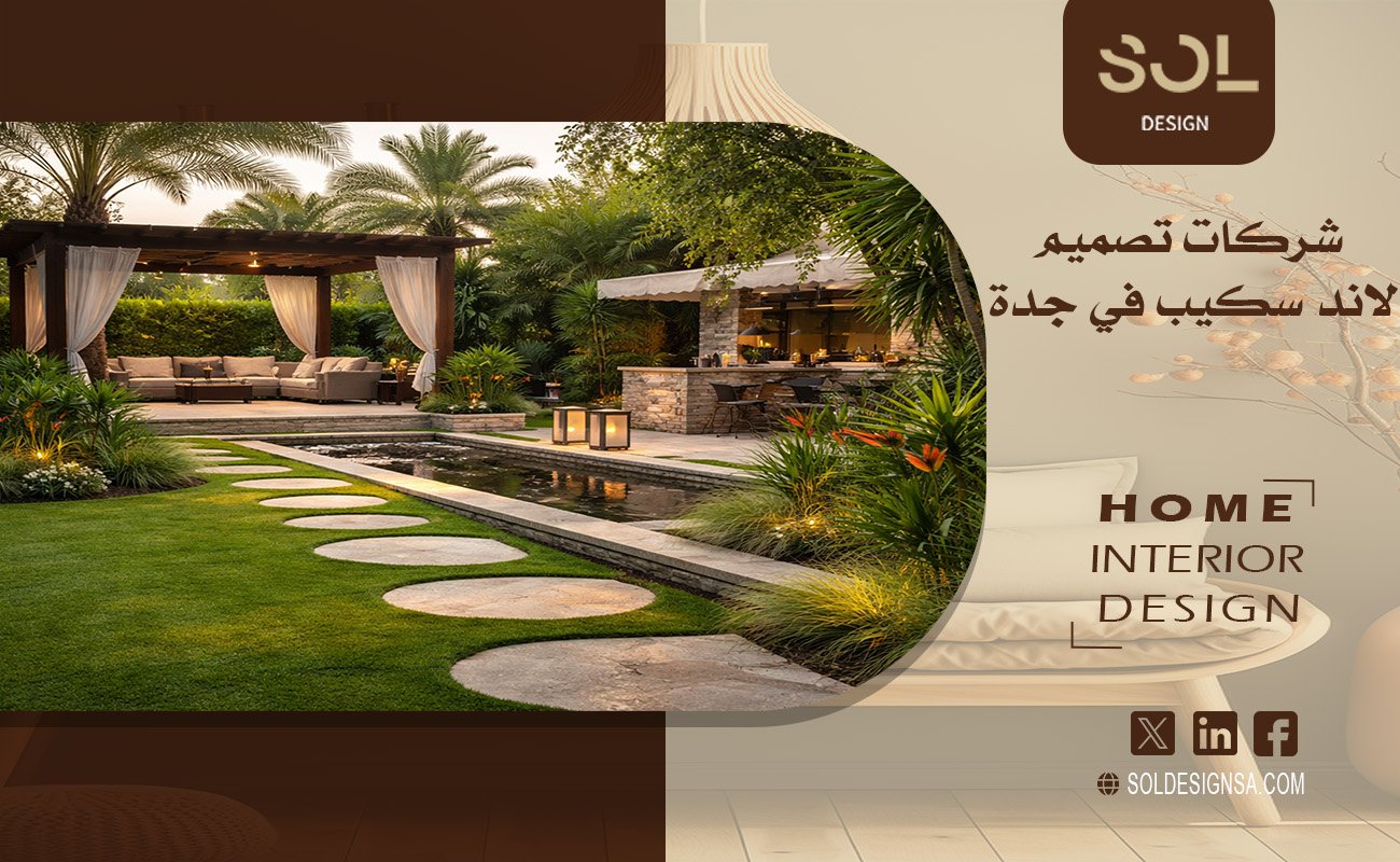 شركات تصميم لاند سكيب في جدة