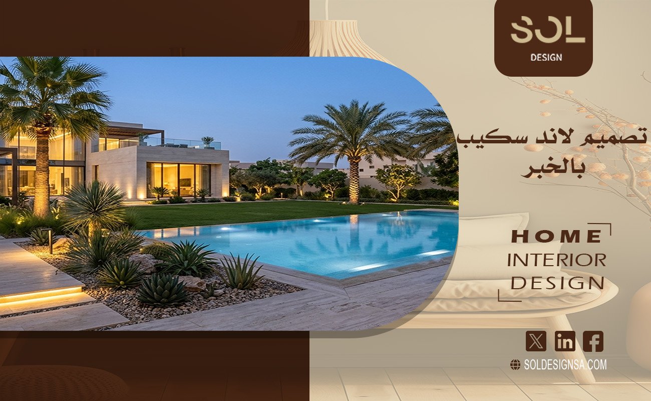 تصميم لاند سكيب بالخبر
