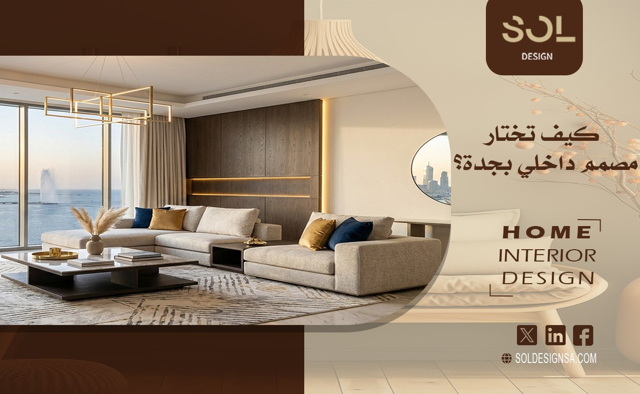كيف تختار مصمم داخلي بجدة