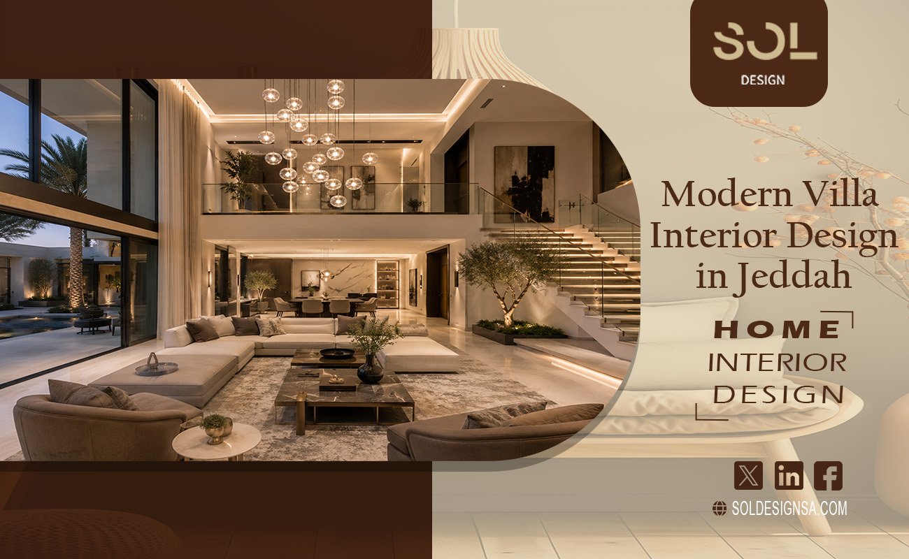 Modern Villa Interior Design in Jeddah