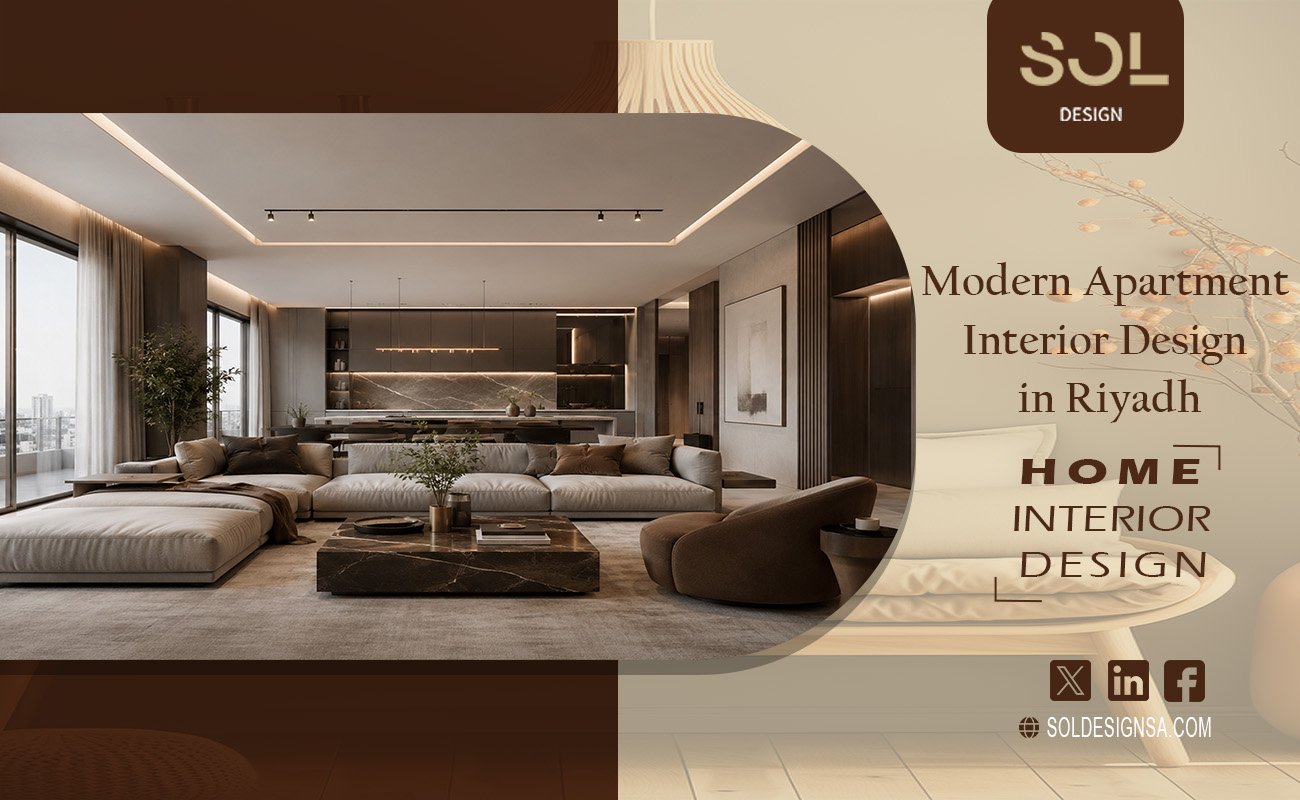 Modern Apartment Interior Design in Riyadh