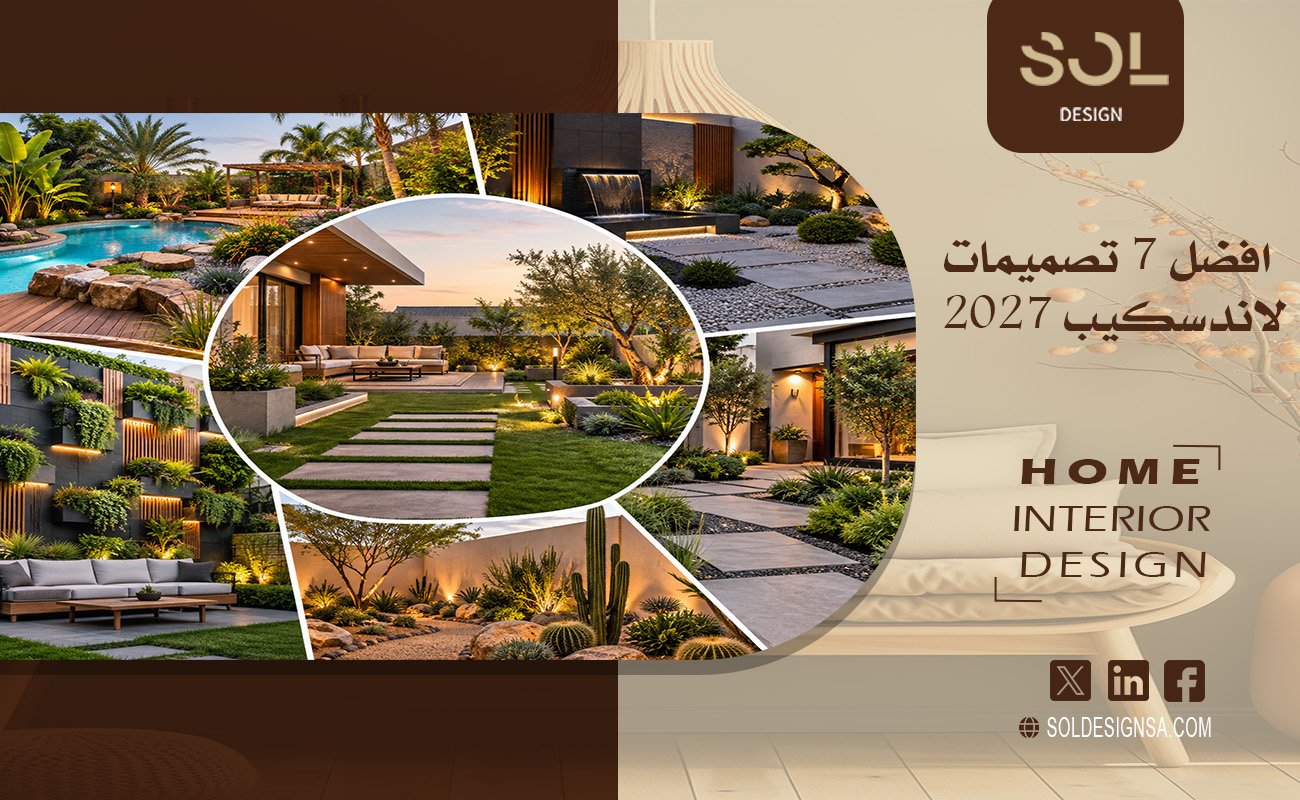 افضل 7 تصميمات لاندسكيب