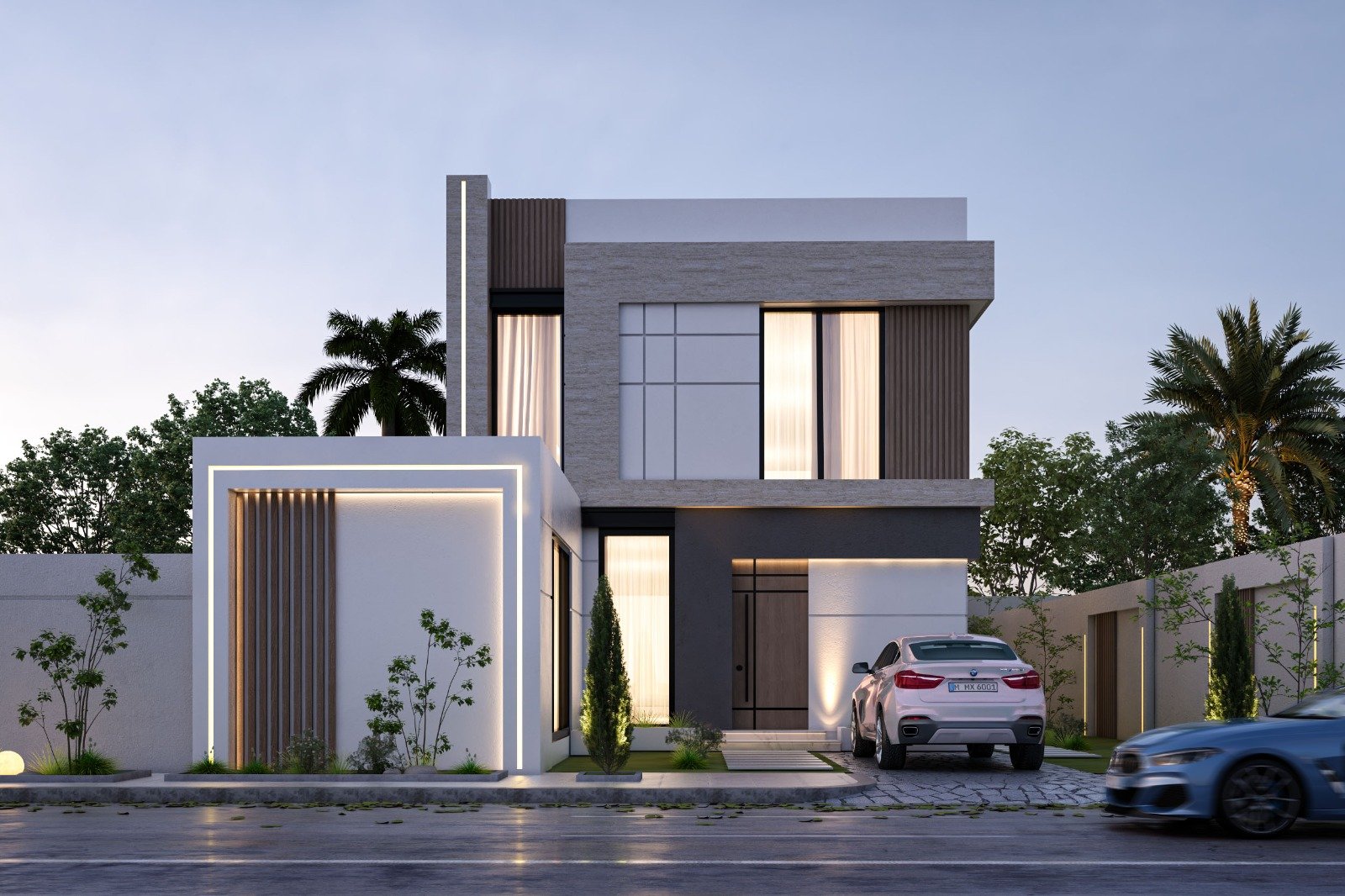 واجهات فلل بالرياض (11)