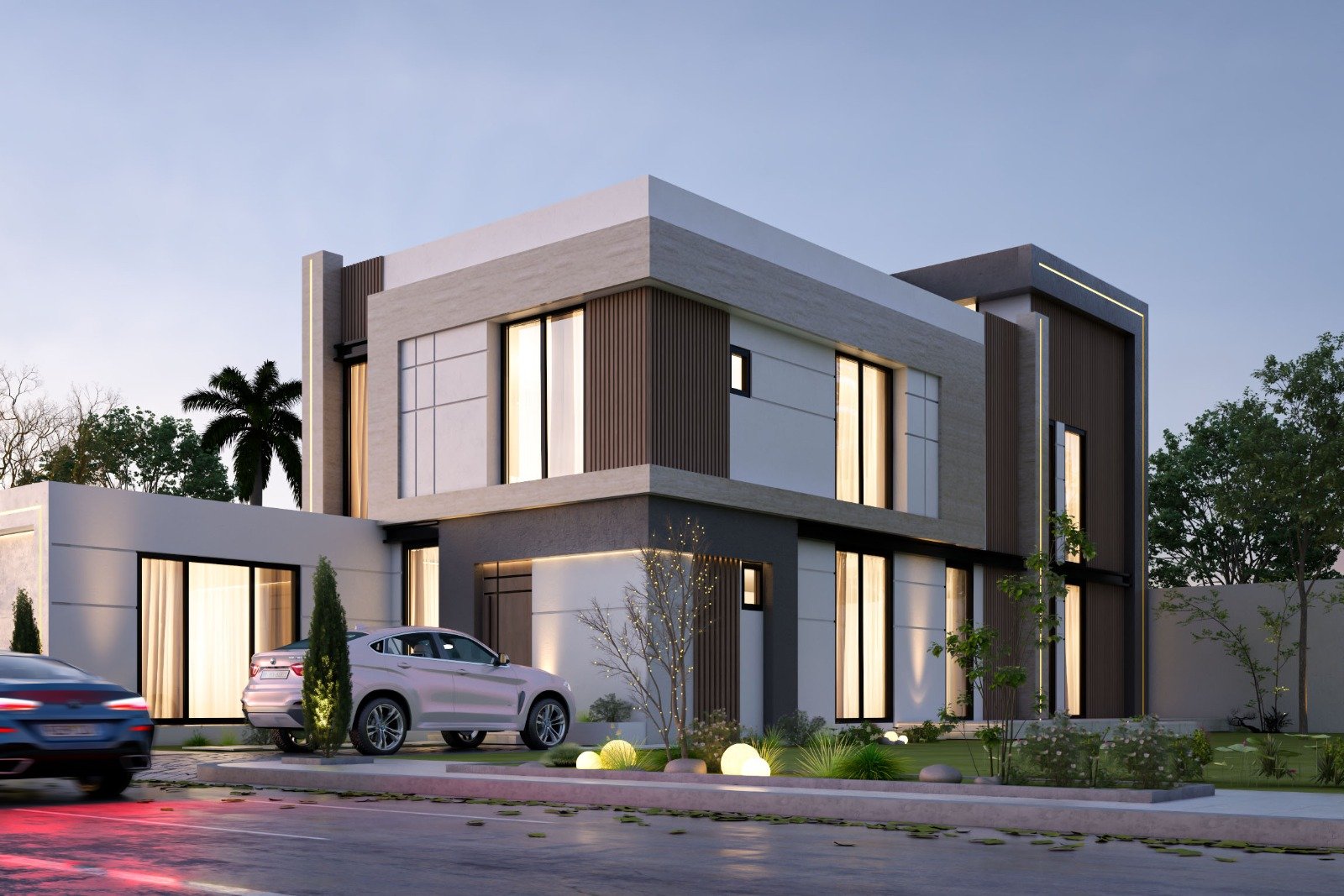 واجهات فلل بالرياض (3)